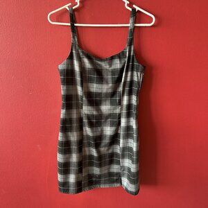 Plaid Mini Dress
